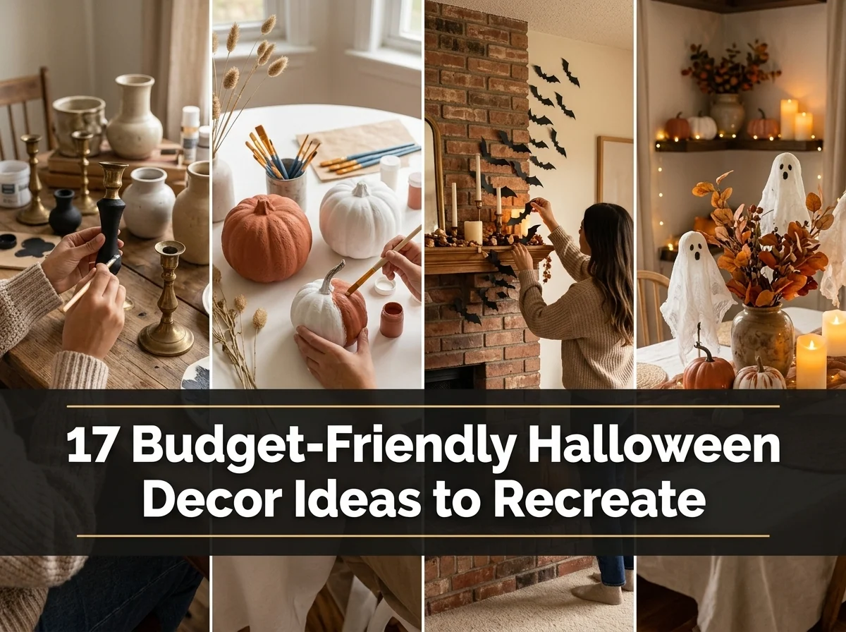17 Budget-Friendly Halloween Decor Ideas to Recreate