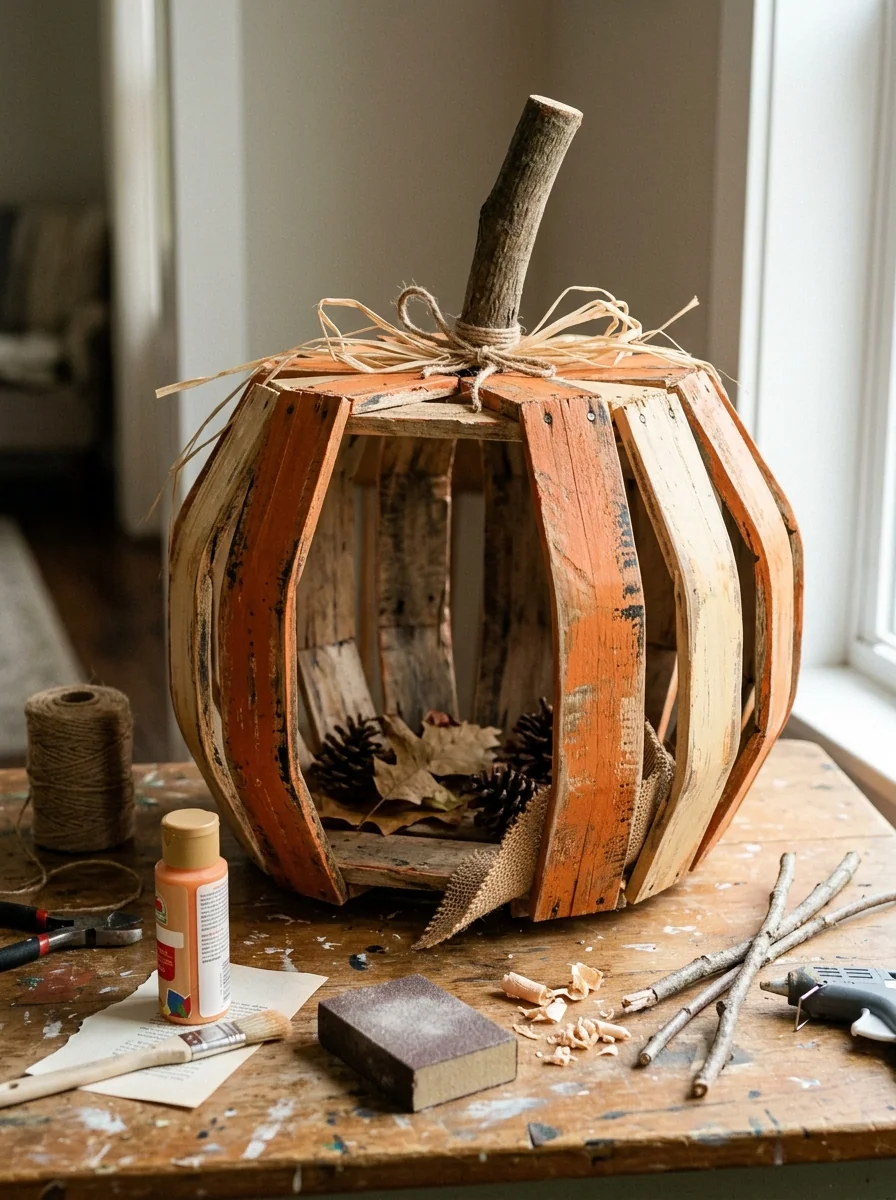 Budget Pumpkin Crate