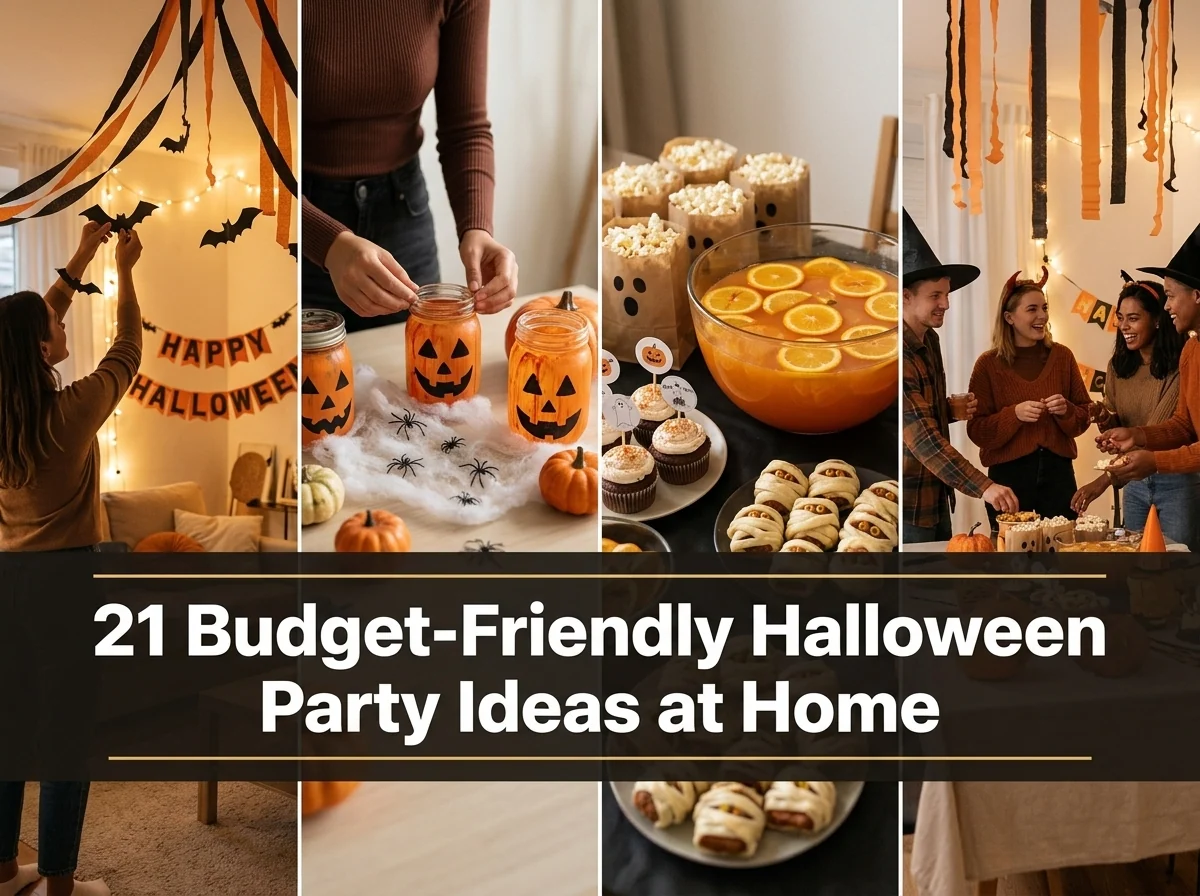 21 Budget-Friendly Halloween Party Ideas at Home
