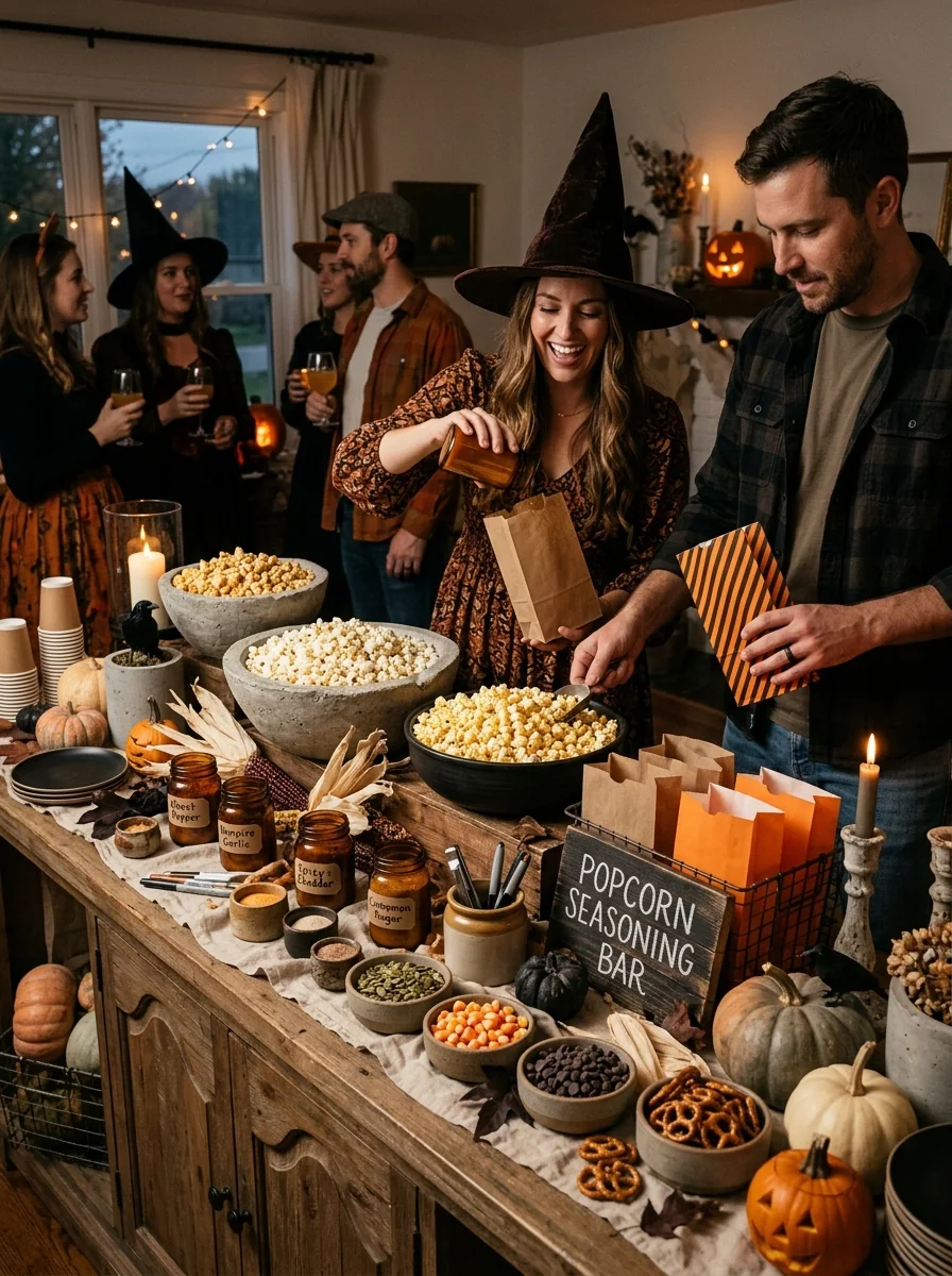 Popcorn Seasoning Bar