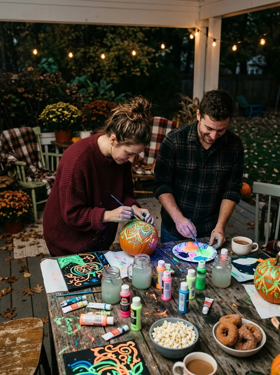 Glow-in-the-Dark Art Night