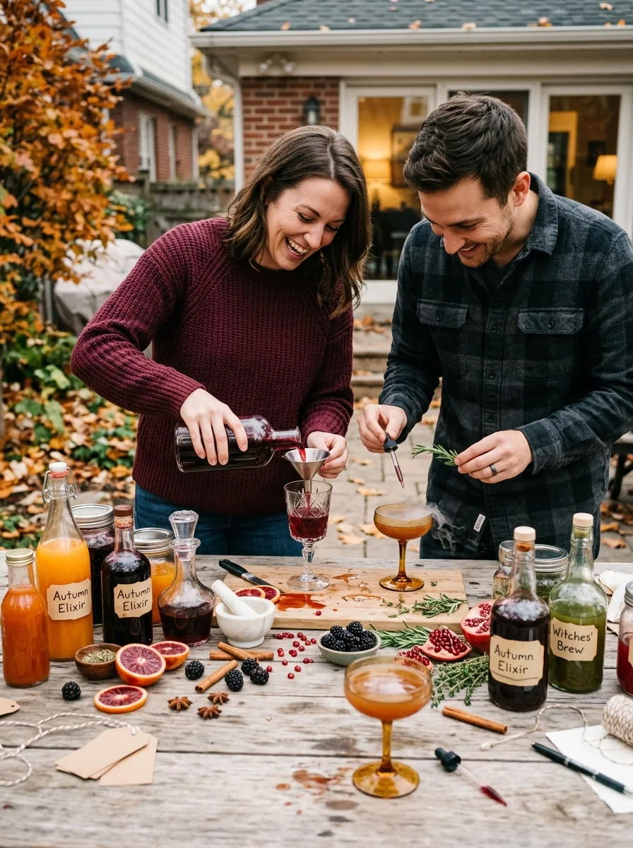 Potion-Inspired Mocktail Station