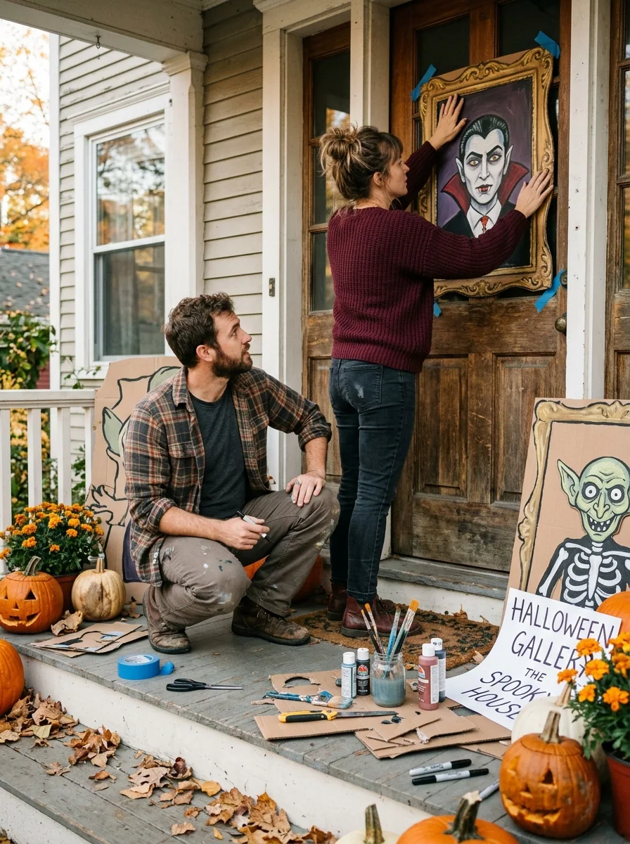 Halloween Door Portraits