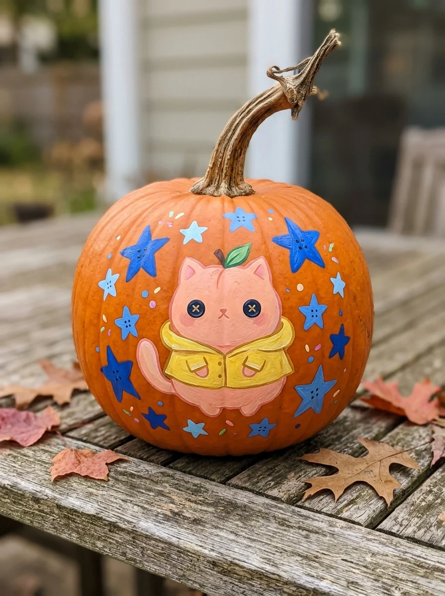 Tiny Coraline Raincoat Ghost
