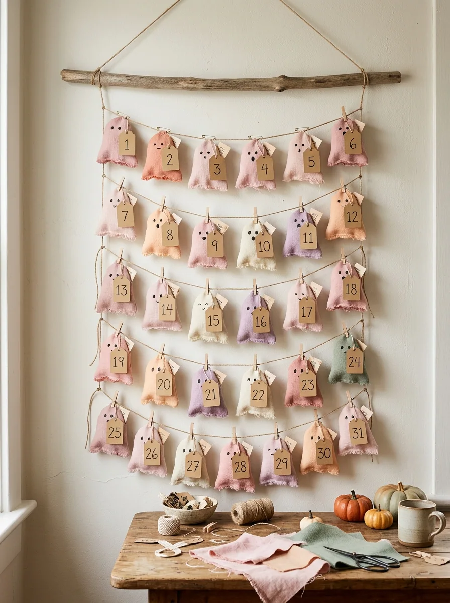 Blush Pink Ghost Pouches