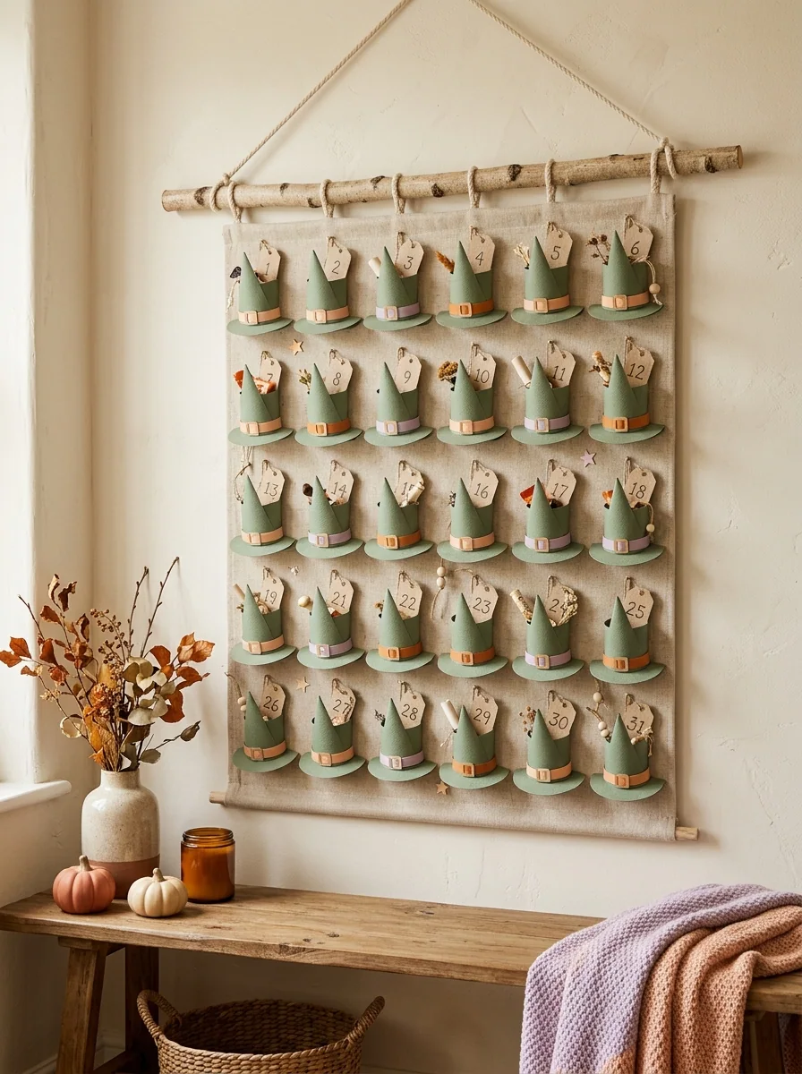 Sage Green Witch Hat Cups