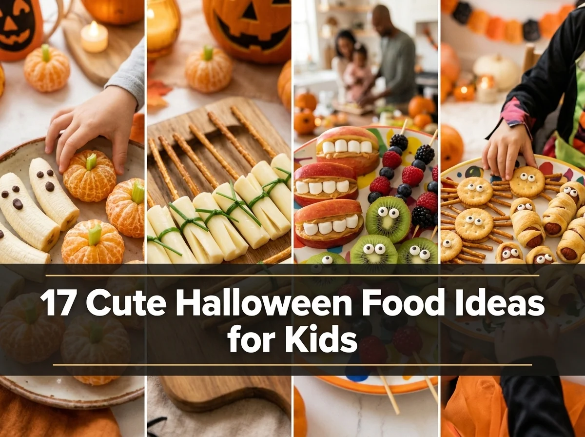 17 Cute Halloween Food Ideas for Kids