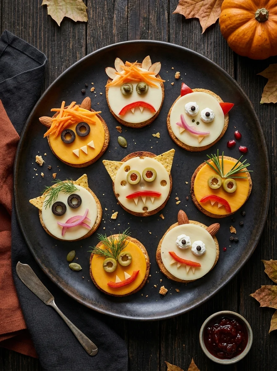 Ghostly White Cheese Quesadillas