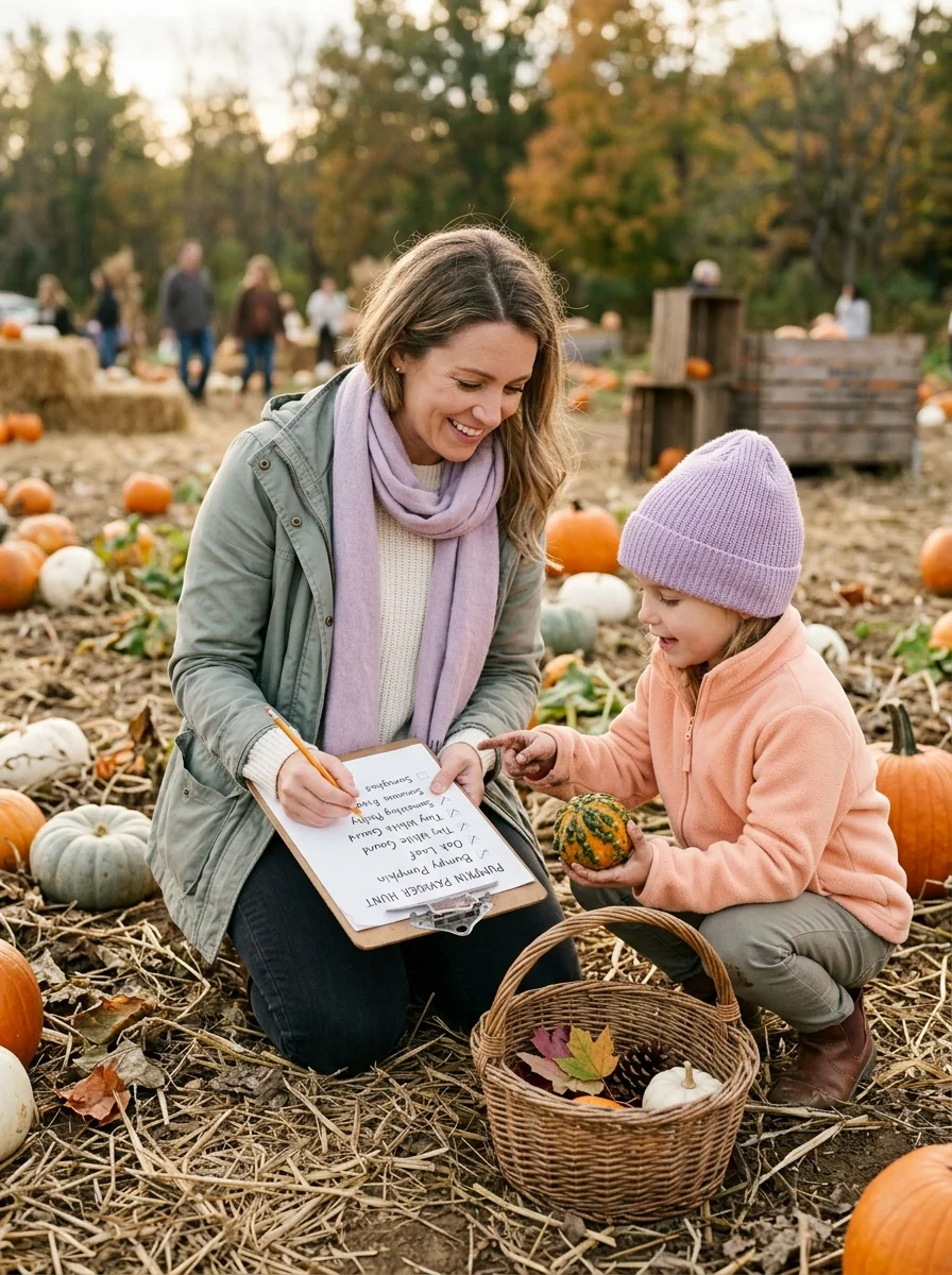 Pumpkin-Shaped Friendship Notes