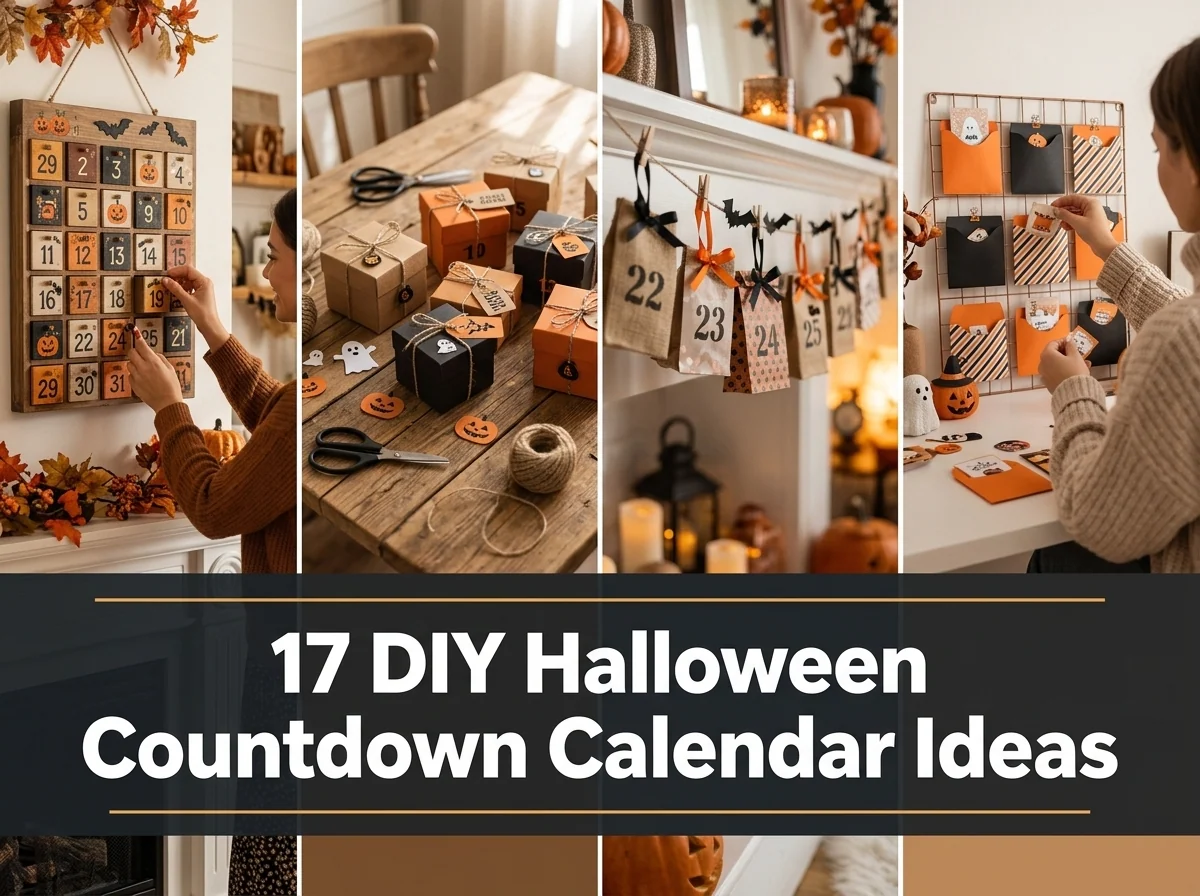 17 DIY Halloween Countdown Calendar Ideas
