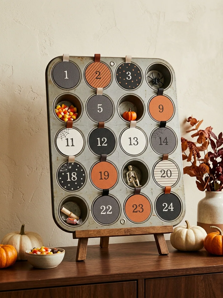 Painted Muffin Tin Surprise Board