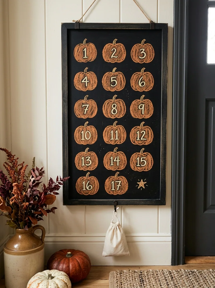 Chalkboard Door Countdown