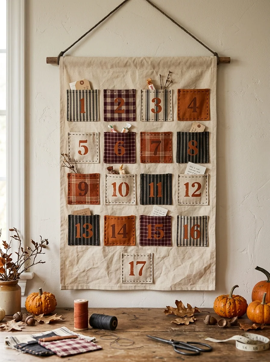 Fabric Scrap Hanging Pockets