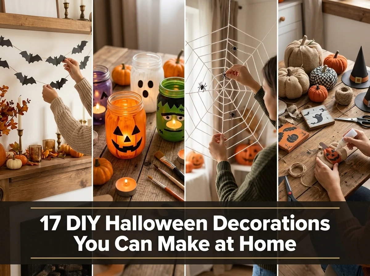 17 DIY Halloween Decorations You Can Make at Home