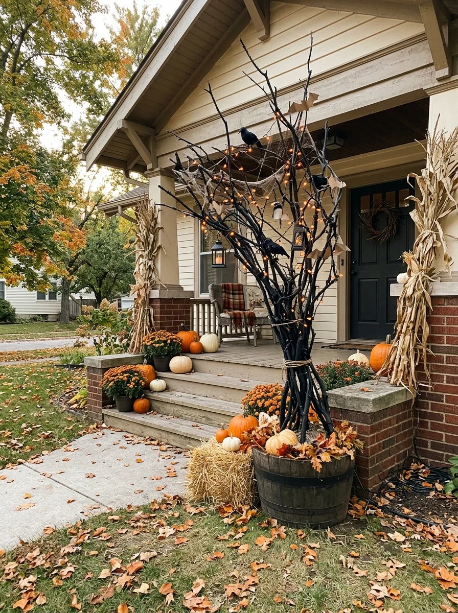 Black Branch Porch Tree