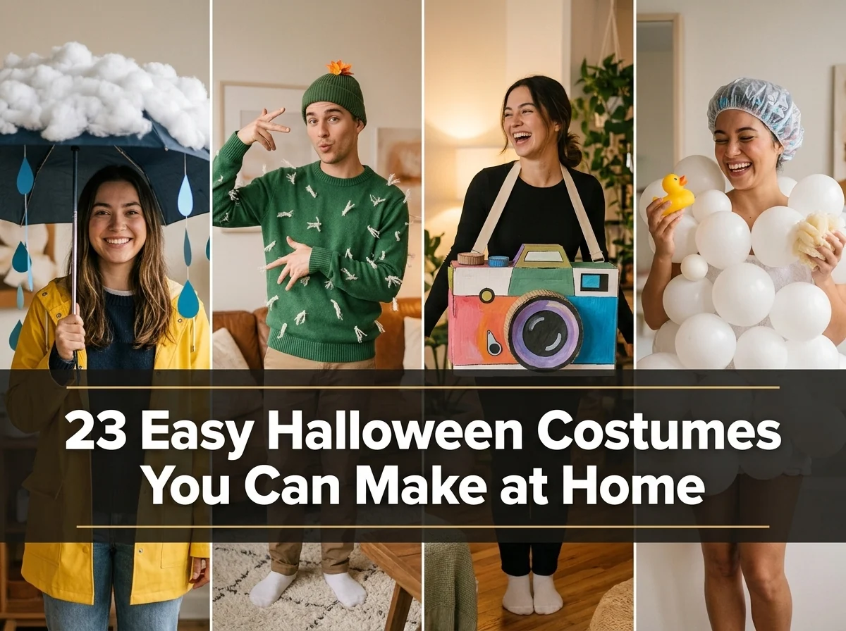 23 Easy DIY Halloween Costumes for Women