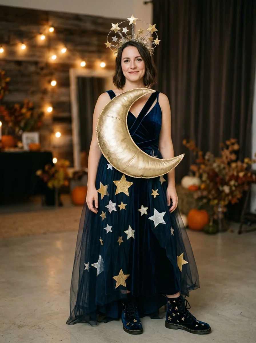 Moon and Stars