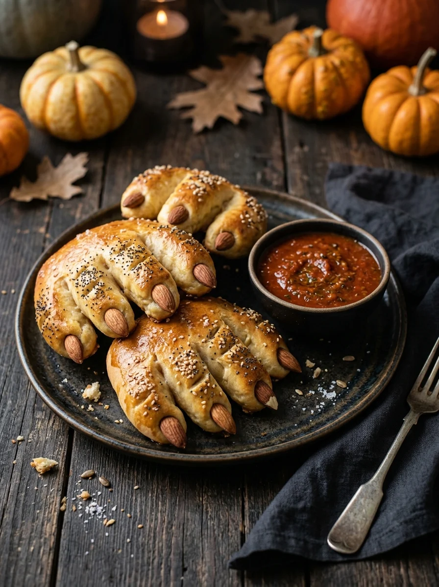 Haunted Bone Pretzels