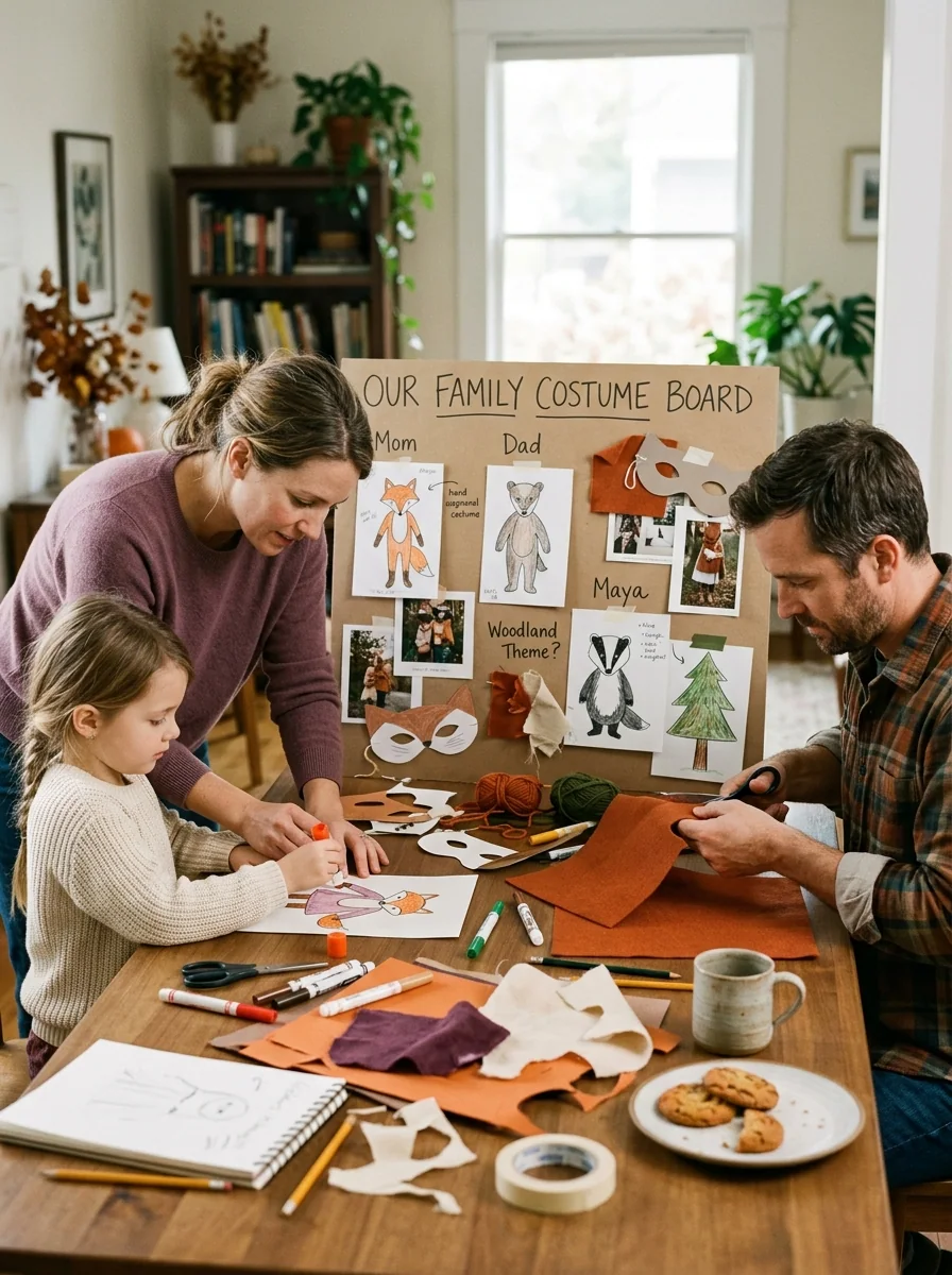 Create a Family Costume Board