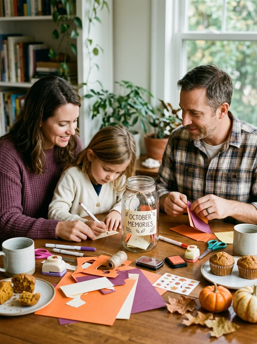 Build an October Memory Jar