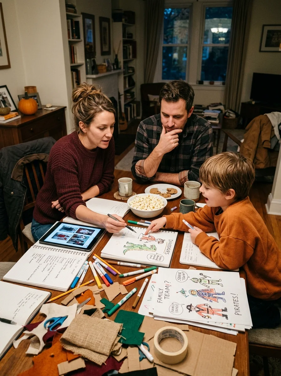 Family Costume Brainstorm Night