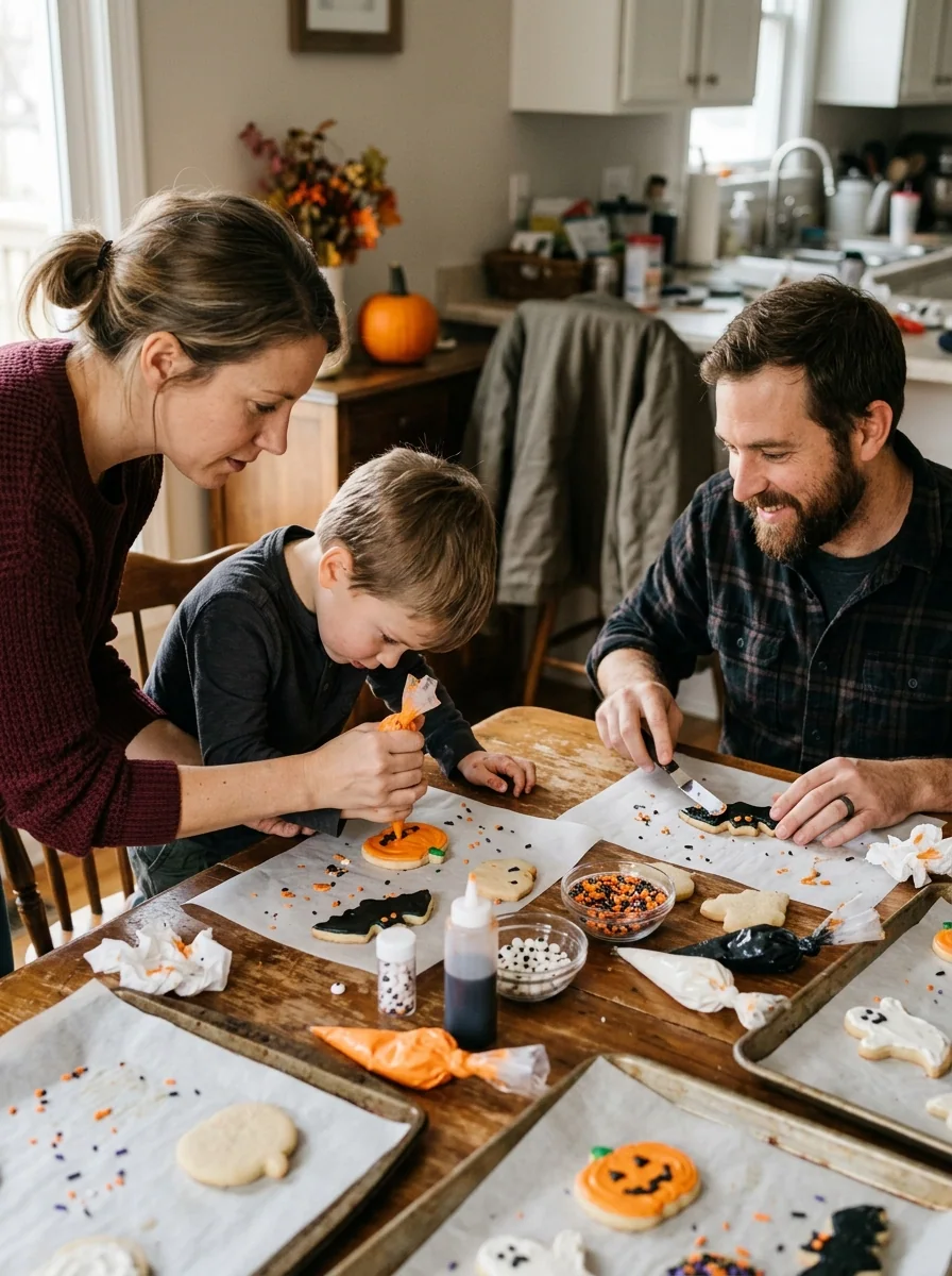 Halloween Cookie Decorating