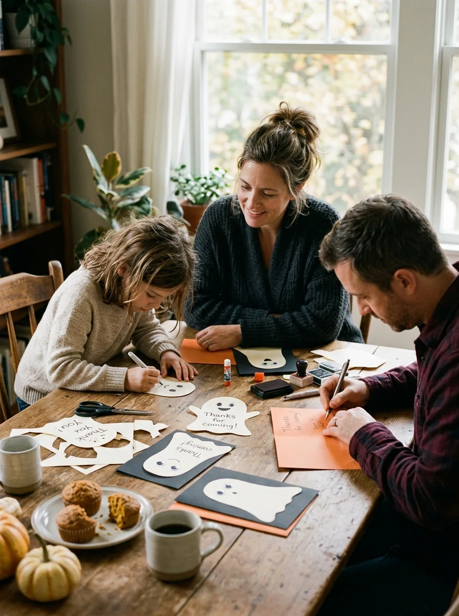 Ghostly Thank-You Notes