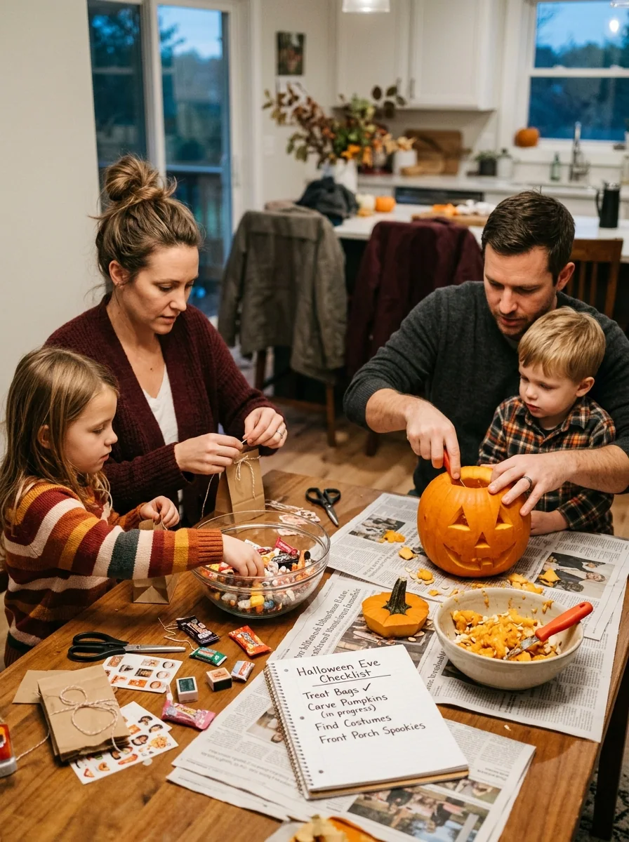 Halloween Eve Preparation Checklist