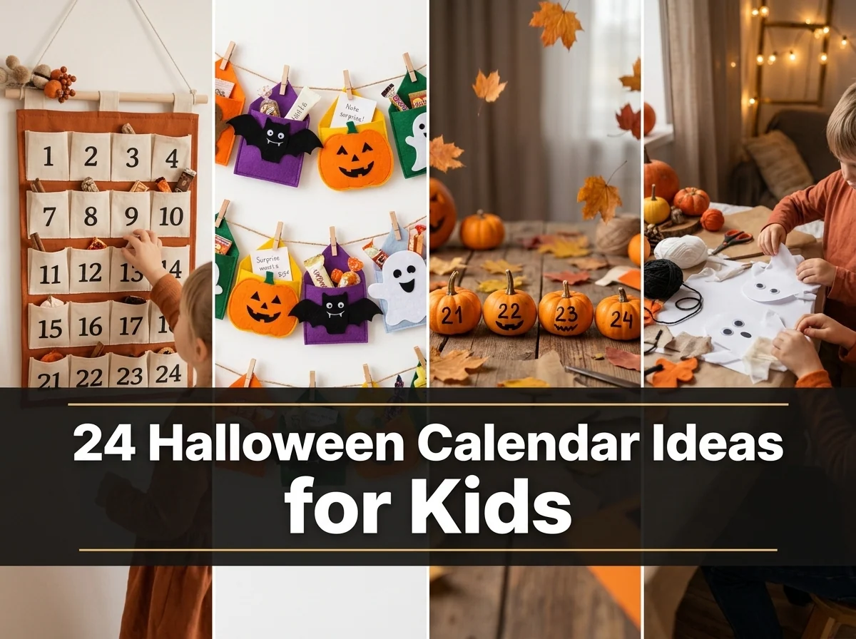 24 Halloween Calendar Ideas for Kids