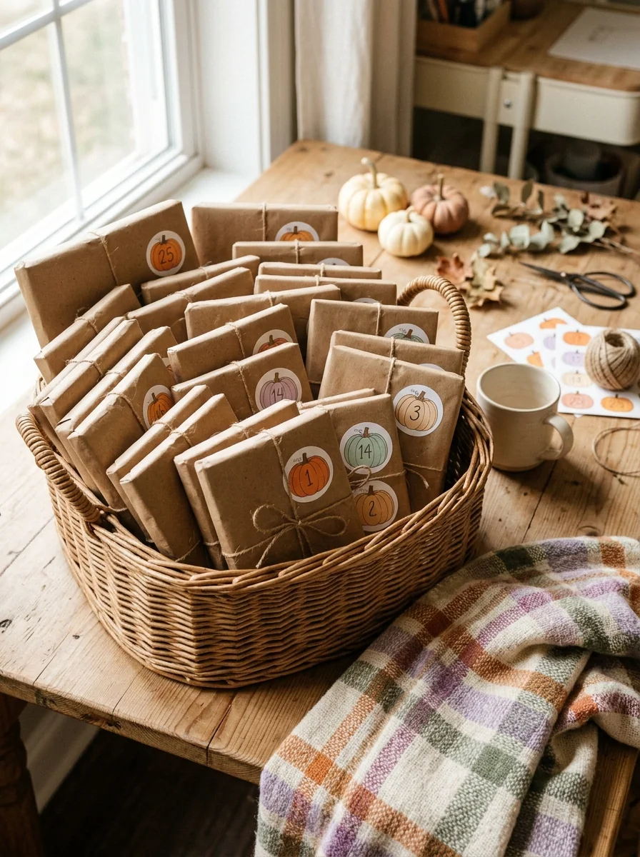 Halloween Book Basket Countdown
