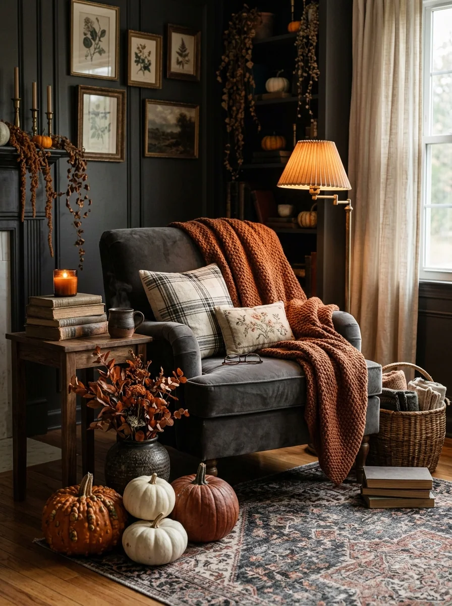 Halloween Reading Chair