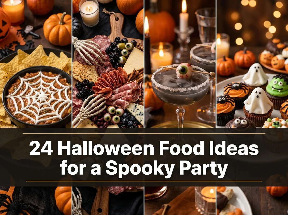 24 Halloween Food Ideas for a Spooky Party