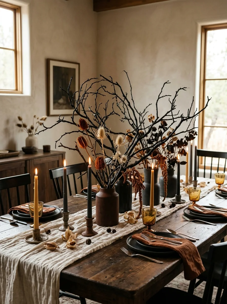 Black Feather Door Wreath