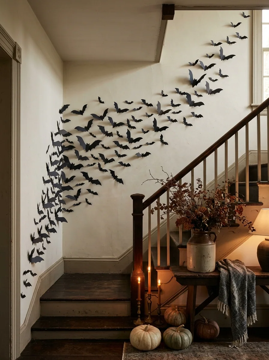 Gothic Mirror Candle Display