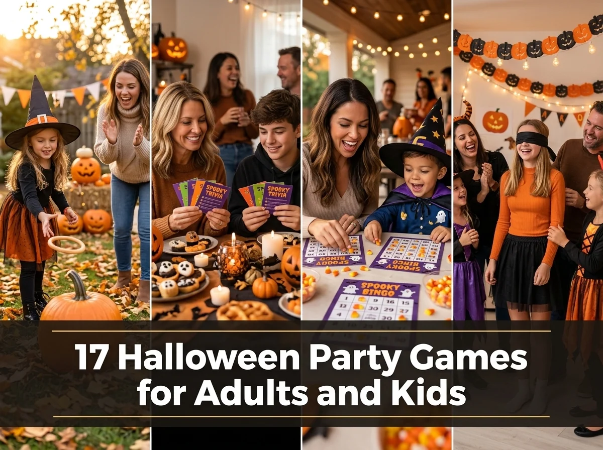 17 Halloween Party Games for Adults and Kids