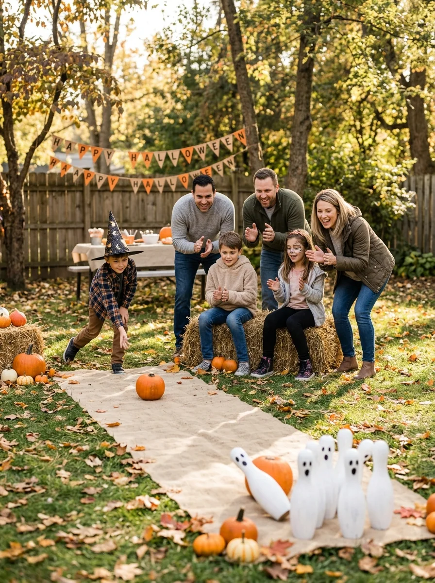 Pumpkin Bowling