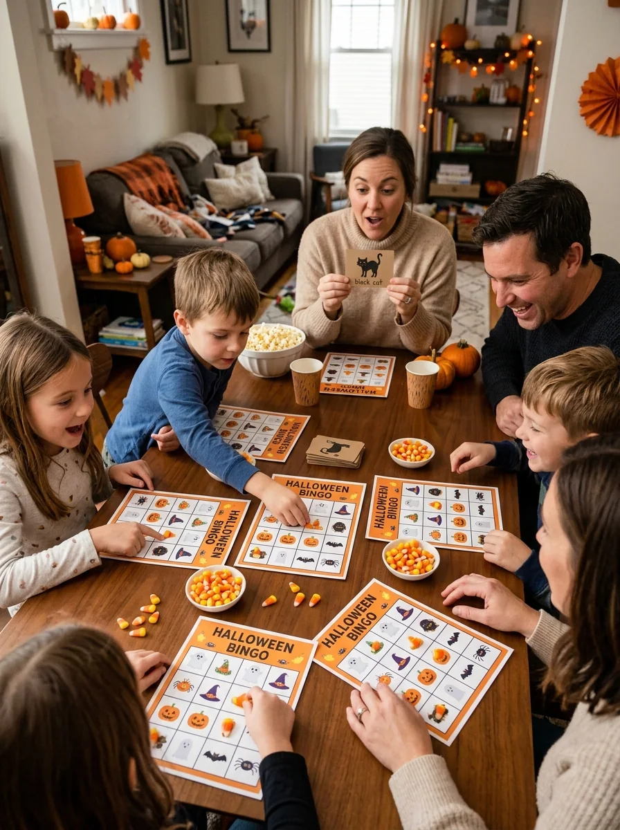 Halloween Picture Bingo