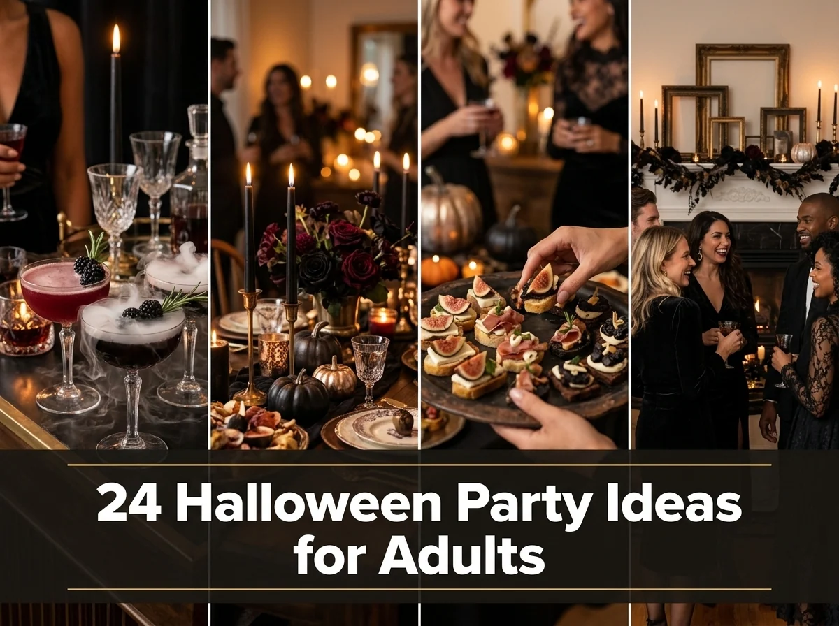 24 Halloween Party Ideas for Adults