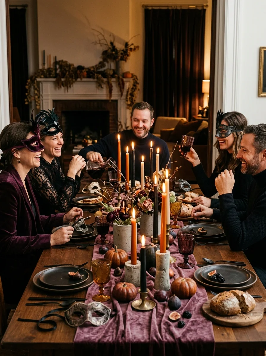 Velvet Masquerade Dinner