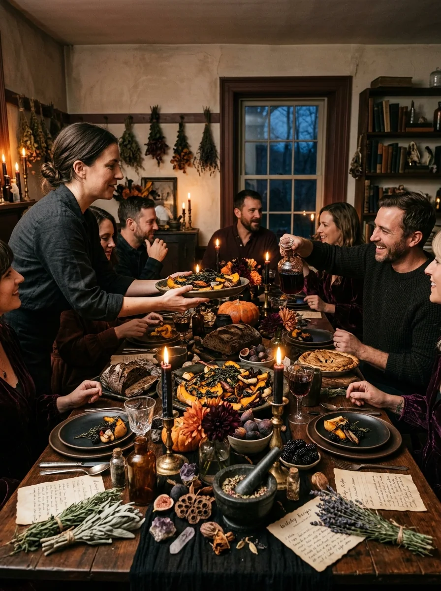 Witchy Herb Dinner