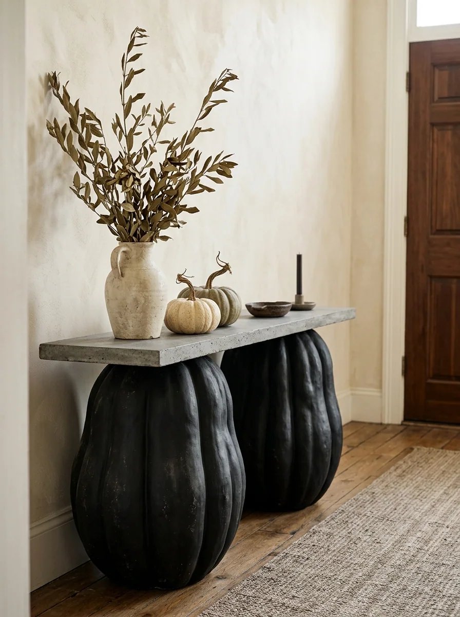 Black Pumpkin Entry Console