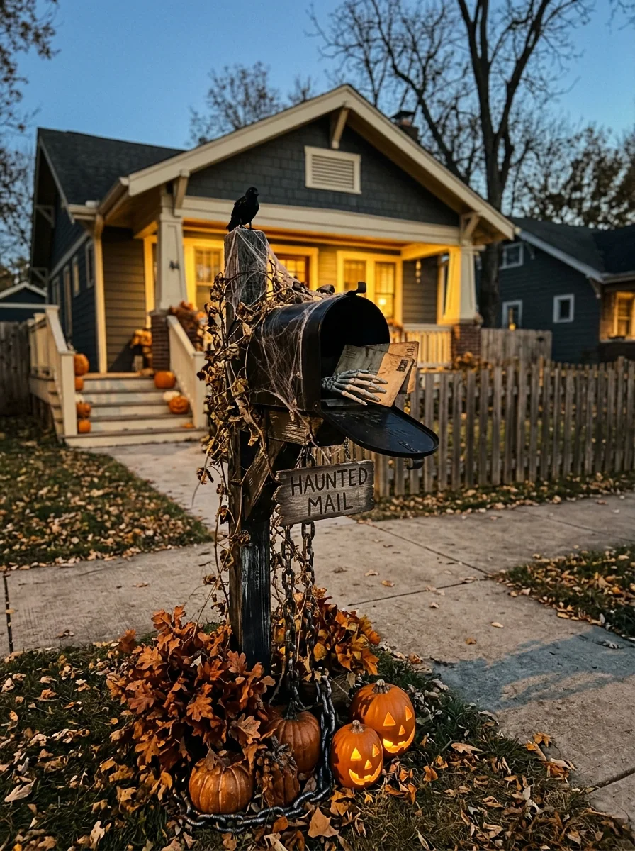 Haunted Mailbox Accent