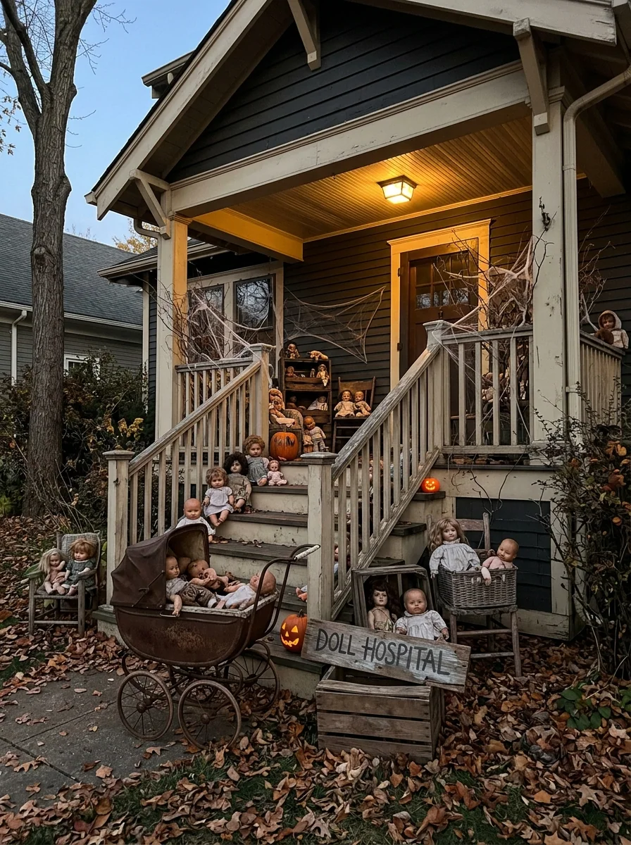 Broken Doll Porch Scene