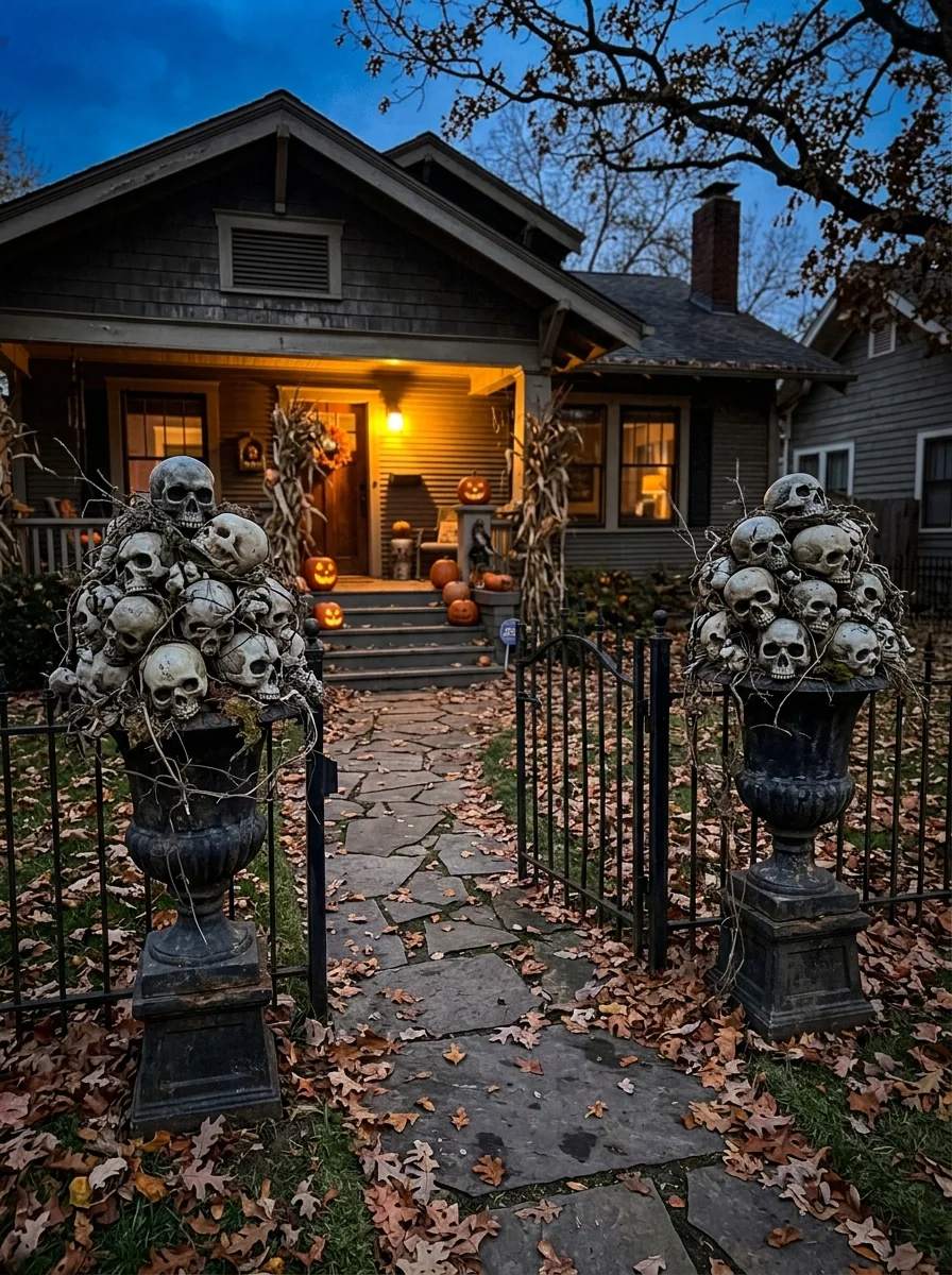 Crowded Skull Gate Urns