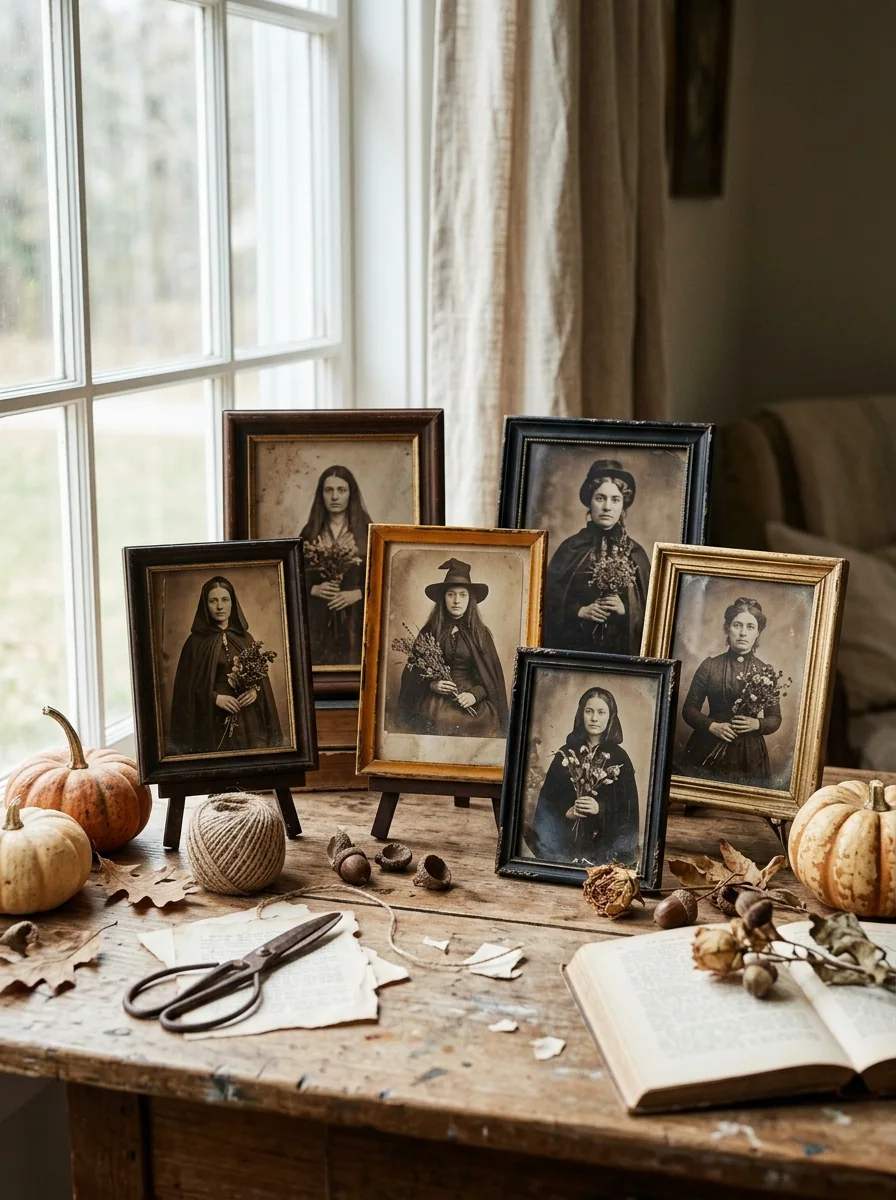 Sepia Witch Portraits